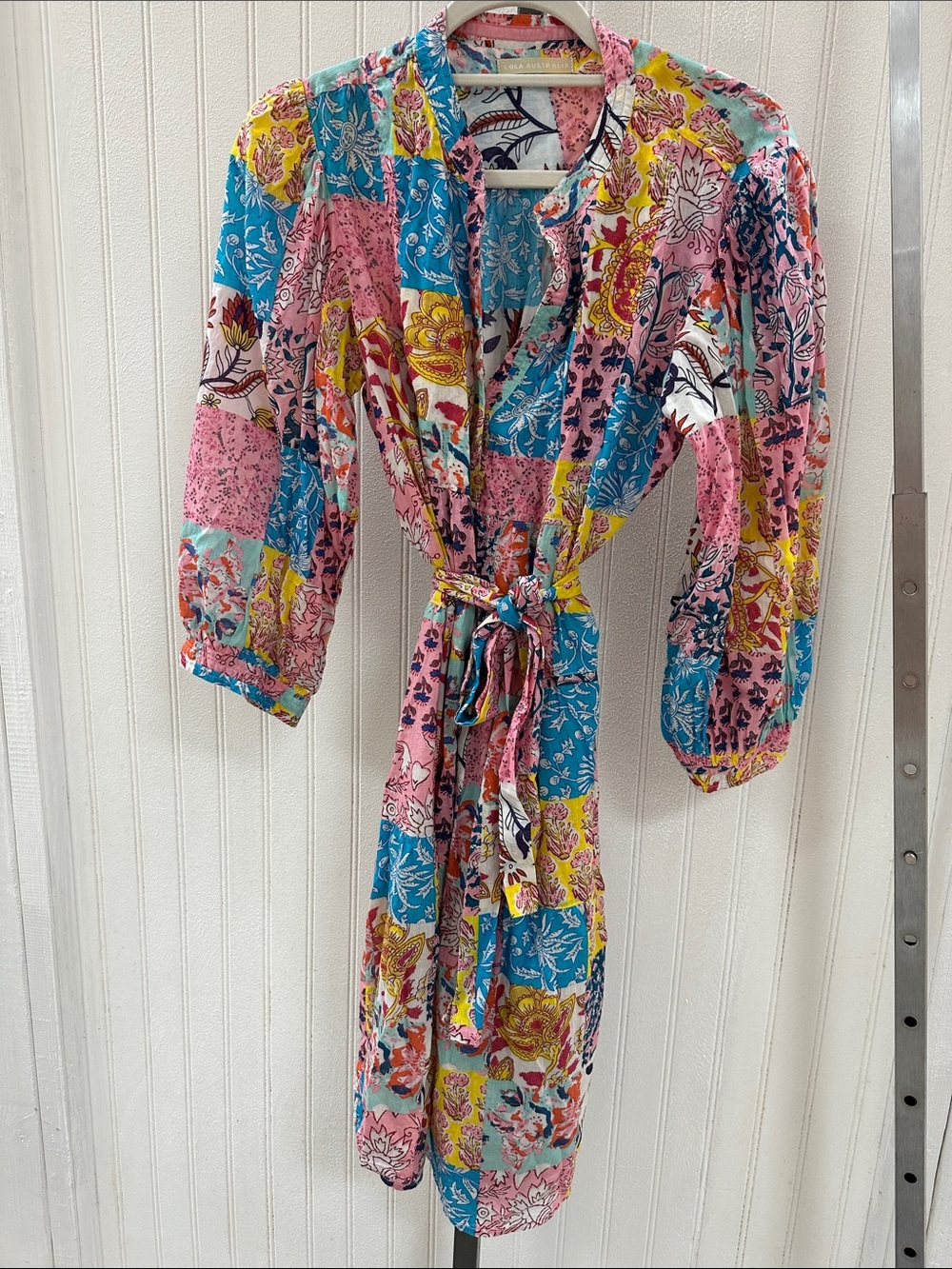 Lola Australia Marilyn cotton dress with fabric belt is chic and cool!